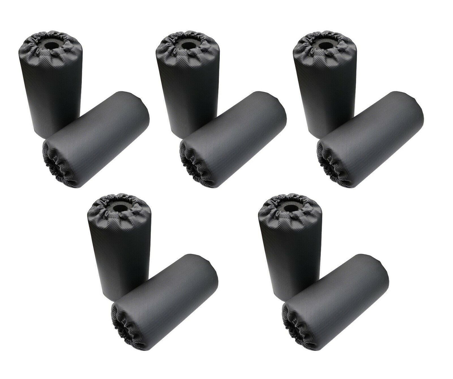 10 Vinyl Covered Foam Roller Pads for Fitness and Exercise Equipment