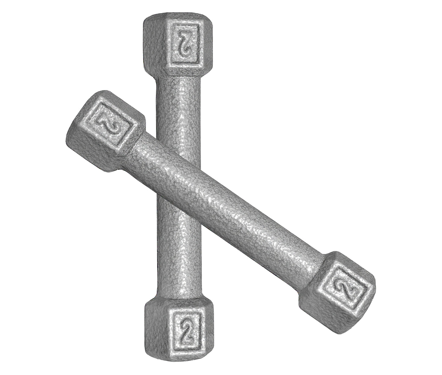 Deltech Fitness 2 lb Dumbbell Pair (DBP-002)