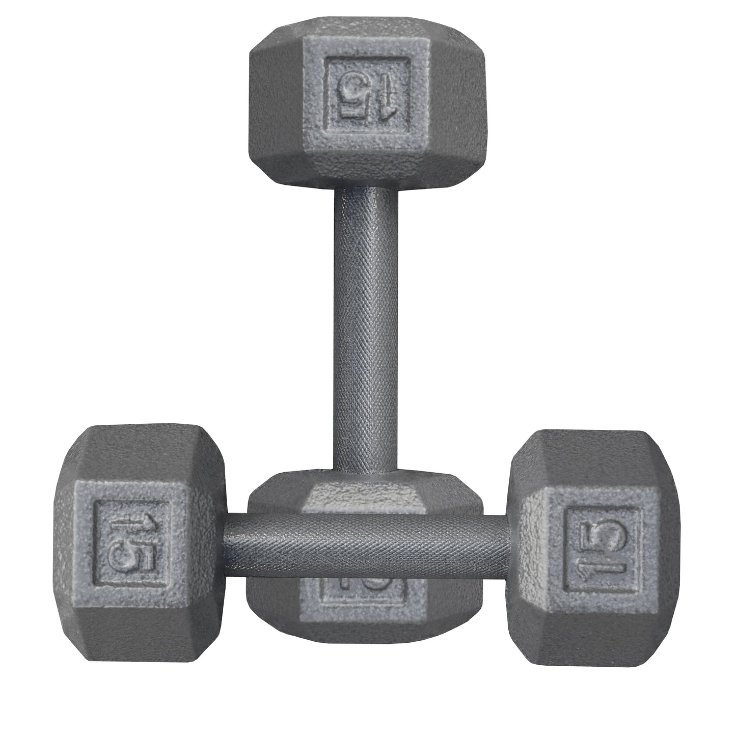15 lb Hex Dumbbell