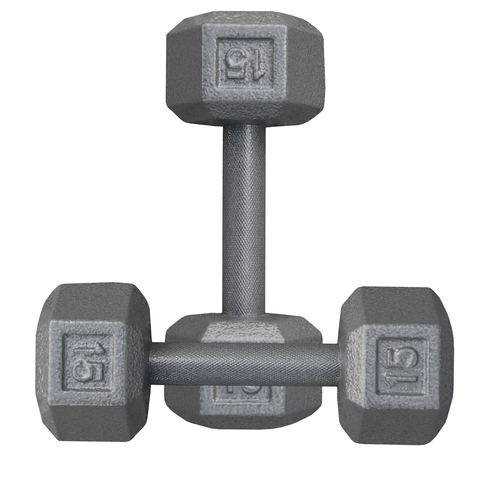 15 lb Hex Dumbbell