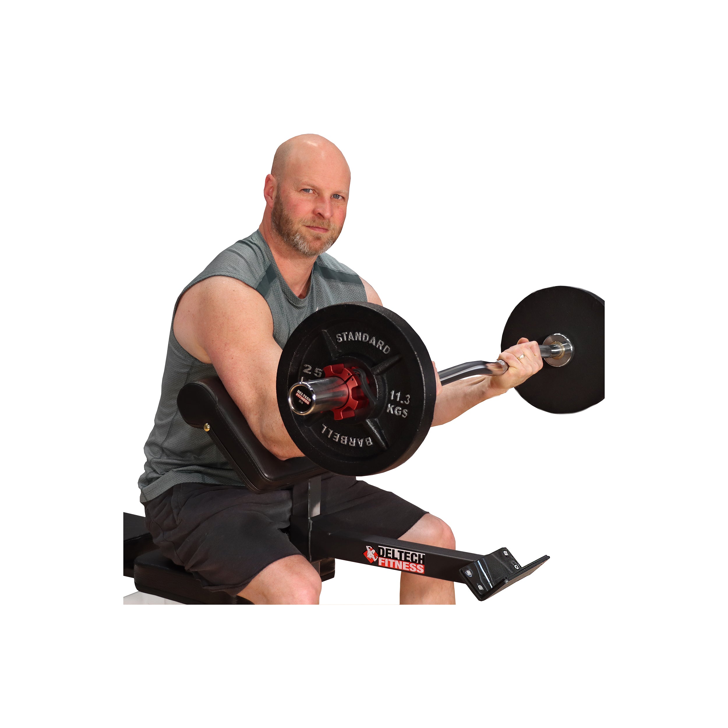 Marcy bench preacher online curl attachment