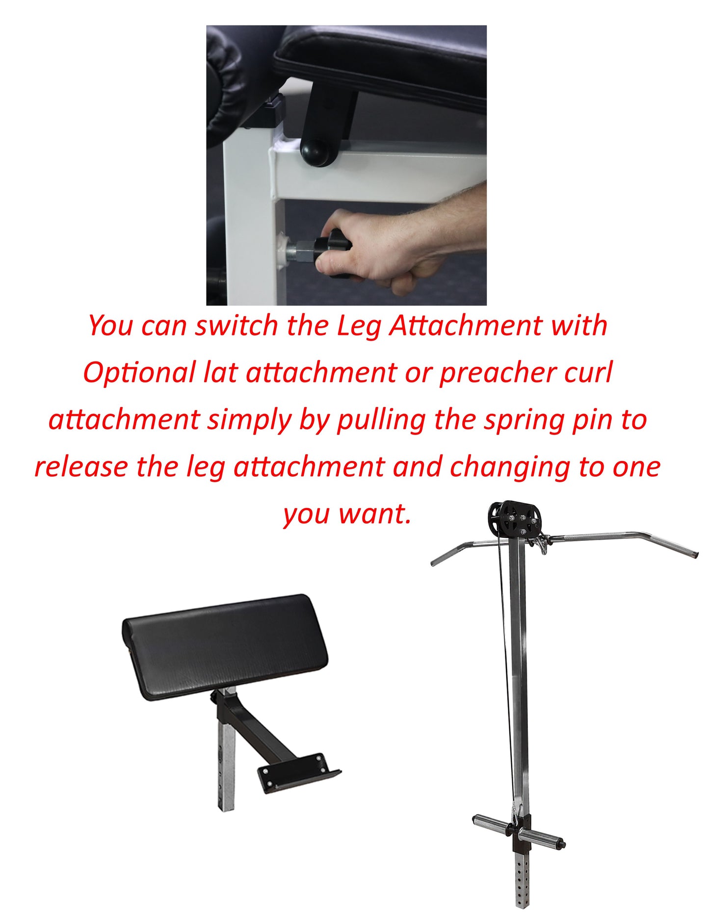 Deltech Fitness Olympic Squat Combo Bench (DF1050)