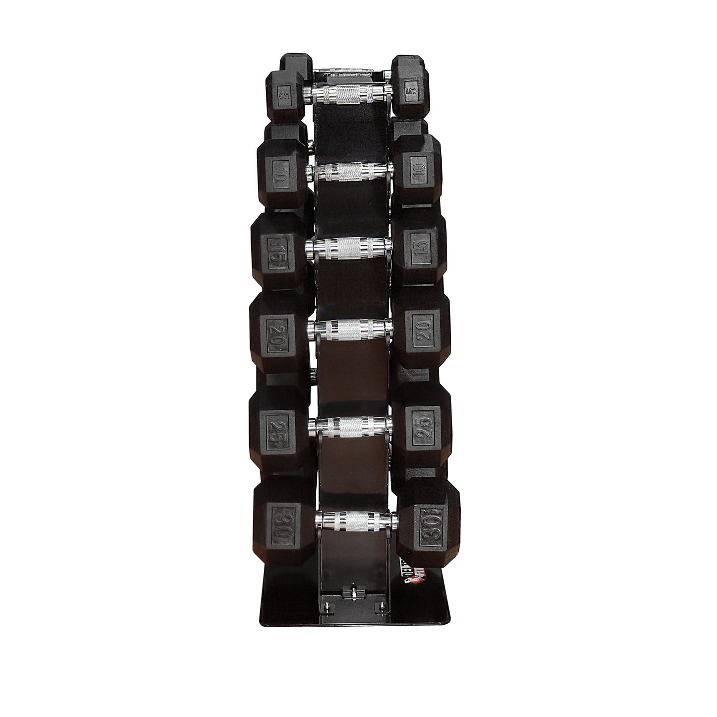 Deltech Fitness 6 Pair Vertical Dumbbell Rack (DF5100)