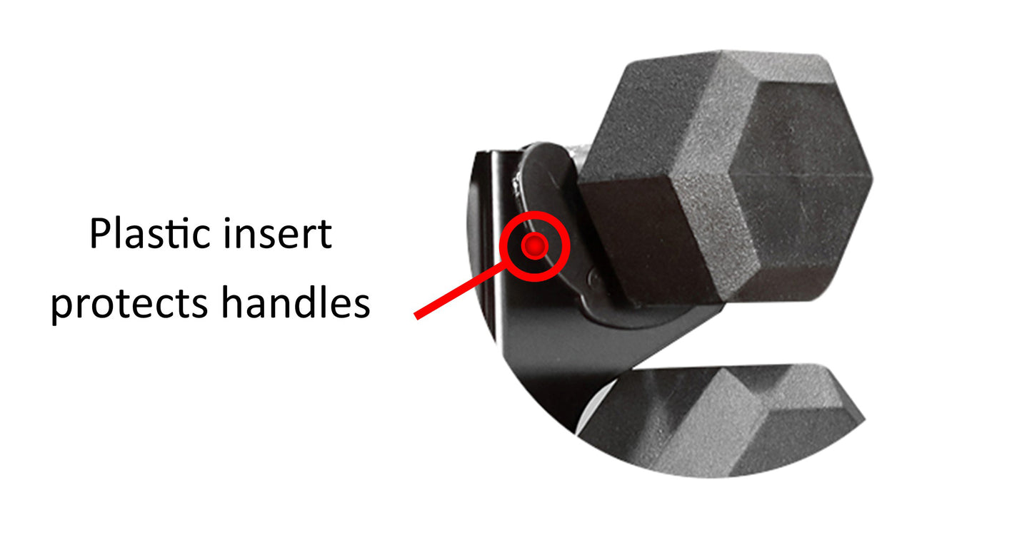 Dumbbell Rack Plastic Inserts