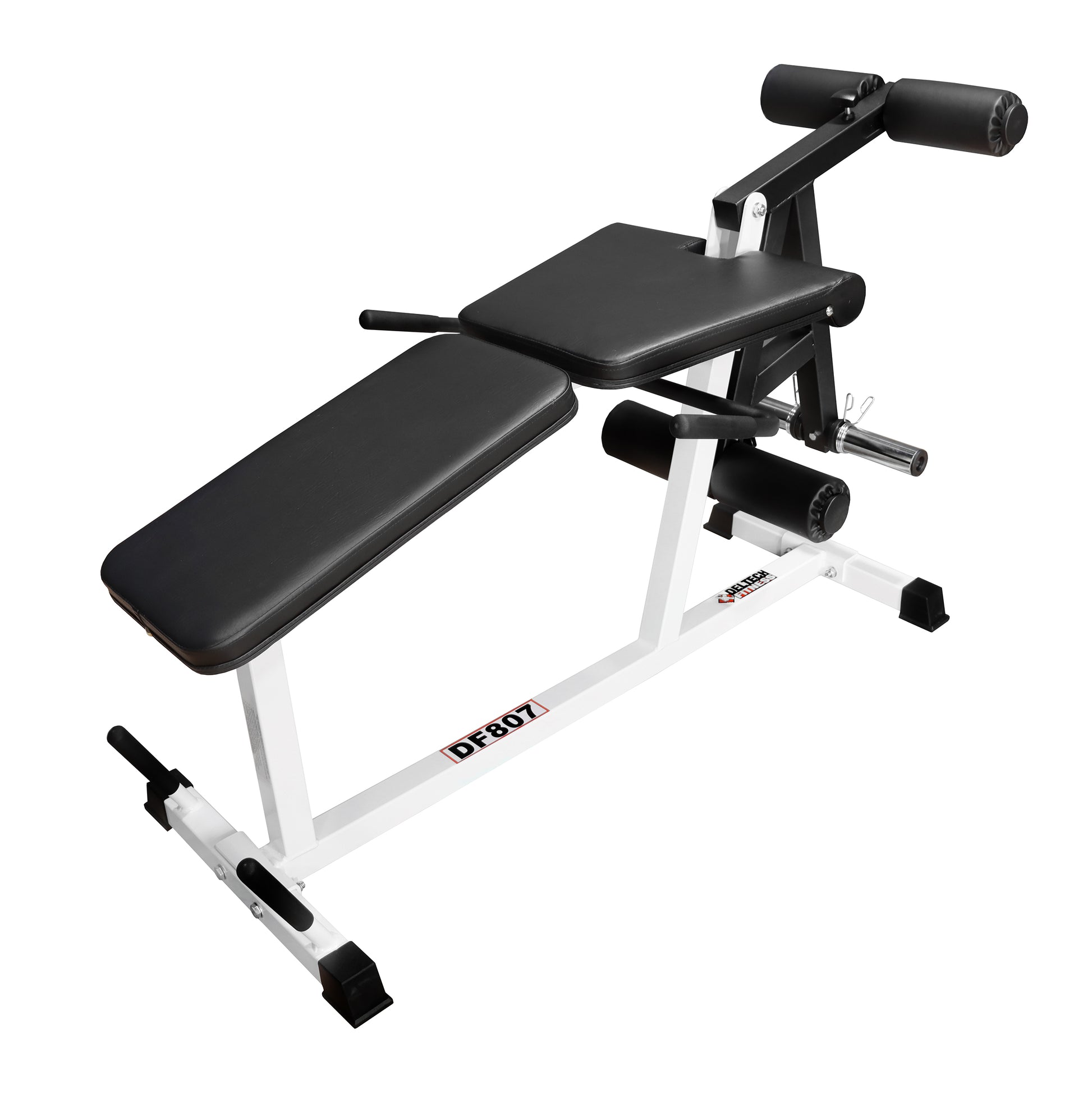 leg extension bench rear view
