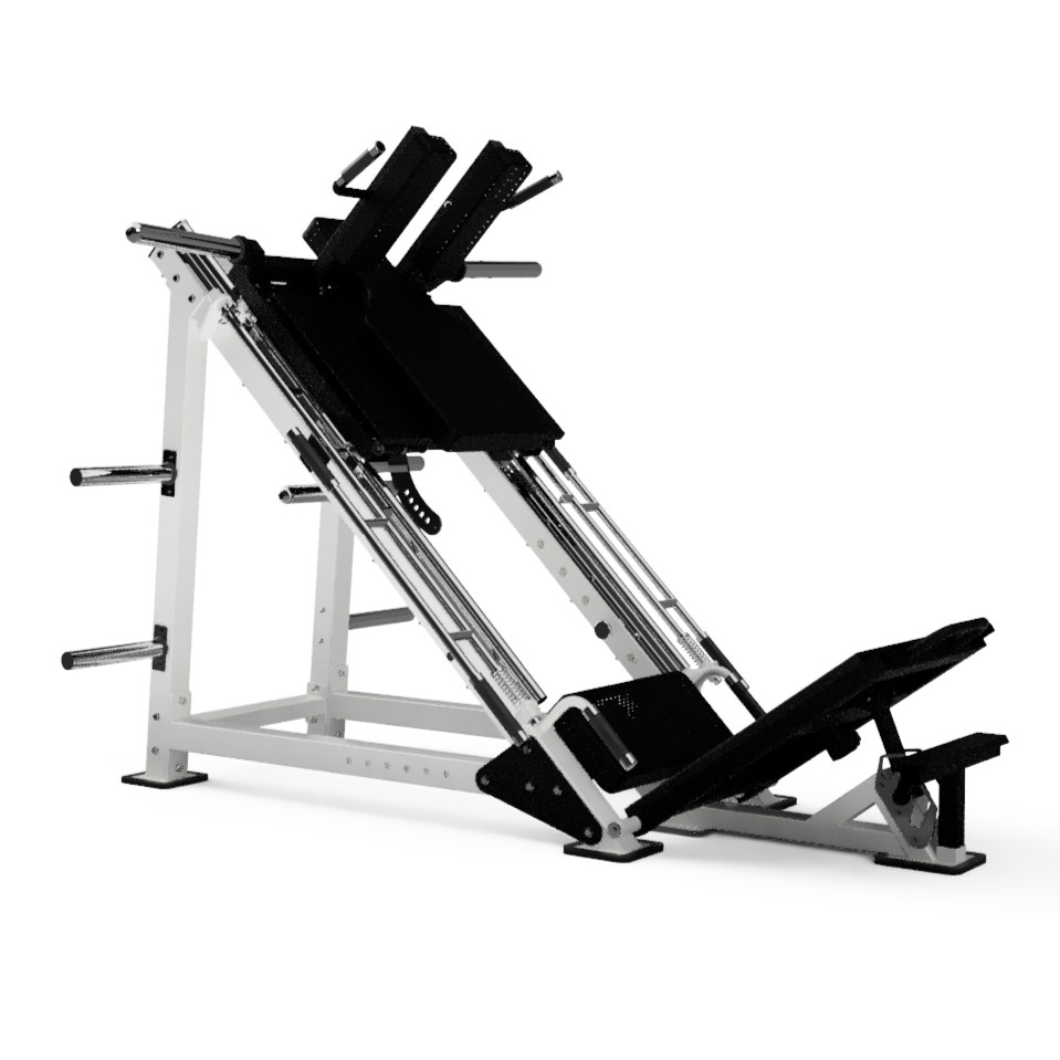 Deltech Fitness DF809- Linear Bearing Hack Squat/Leg Press (Hip Sled)