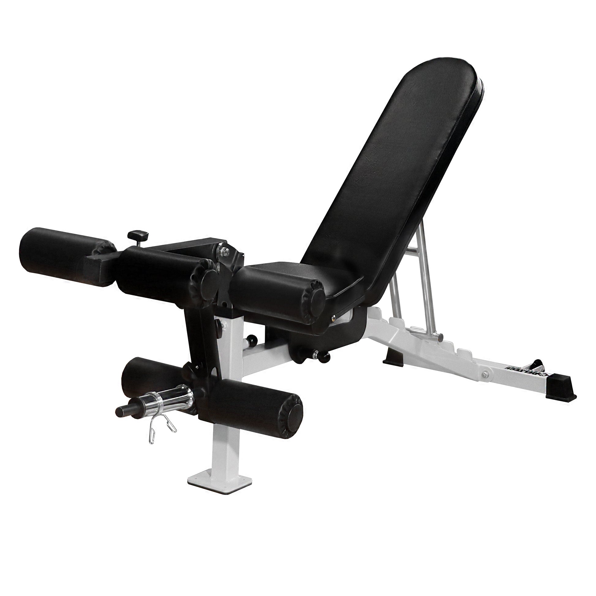 Leg Attachment on Deltech Fitness FID Bench