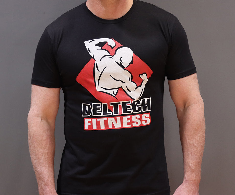 Deltech Fitness Black T-Shirt (DFTS-BLACK)