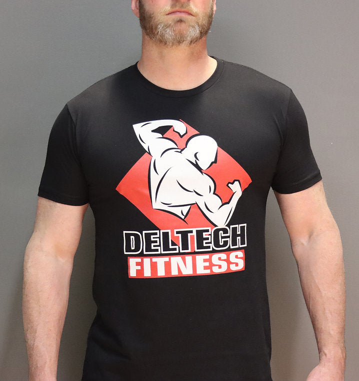Deltech Fitness Black T-Shirt (DFTS-BLACK)