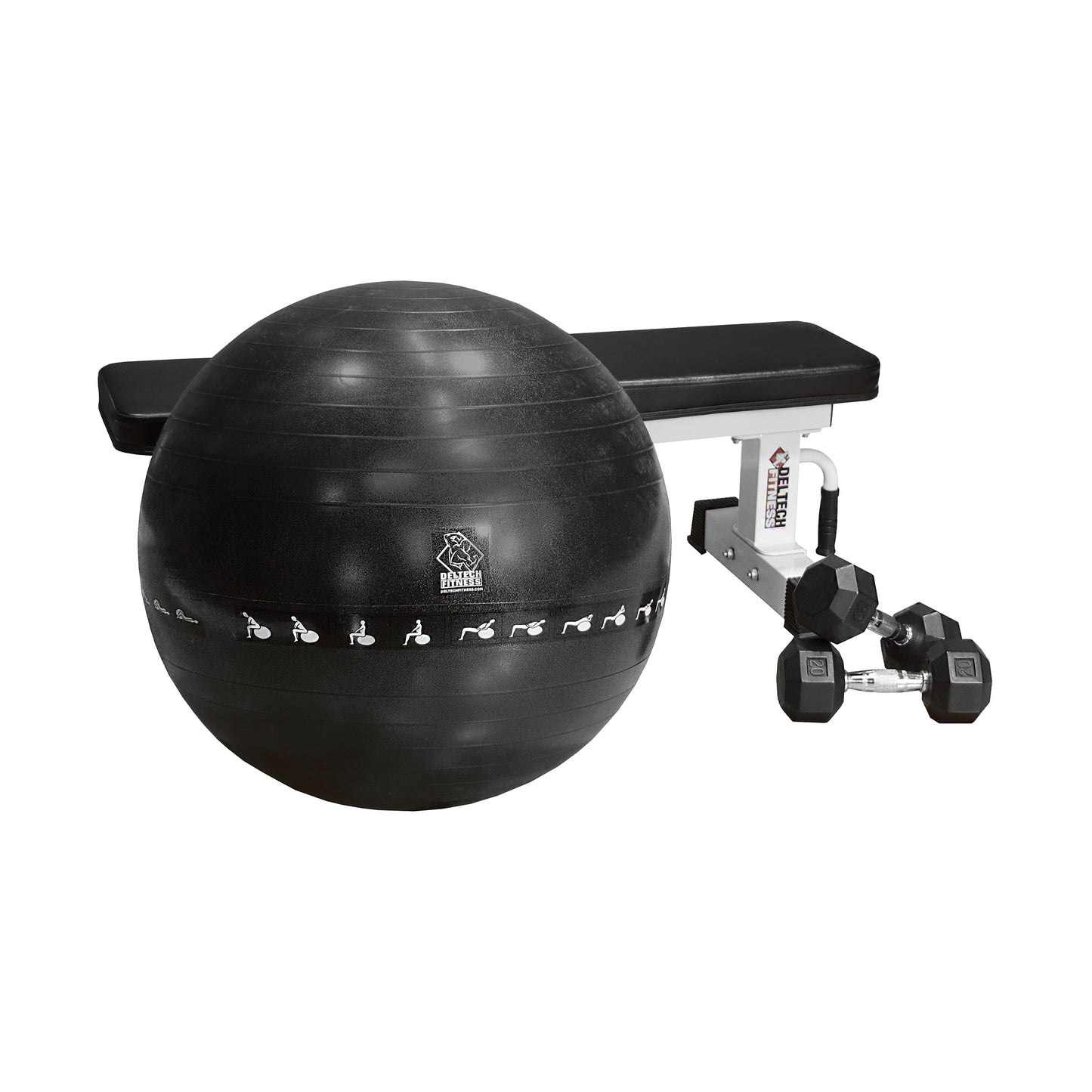 Deltech Fitness 65 cm Yoga Ball (DFBALL)
