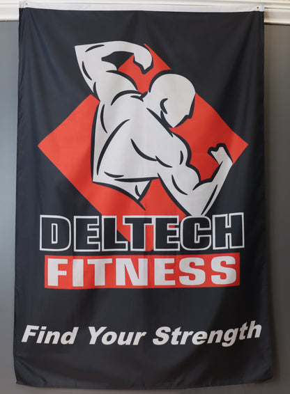 Deltech Fitness Gym Flag