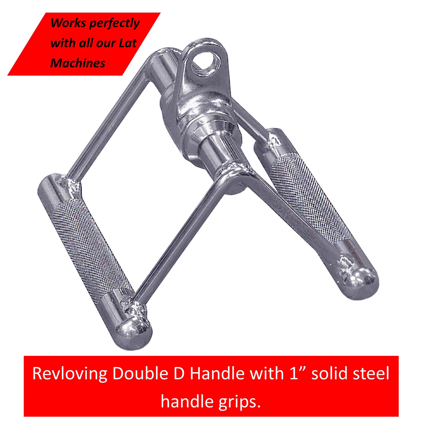 Deltech Fitness Double D Row Handle / Revolving Triangle (MBT-502RH)