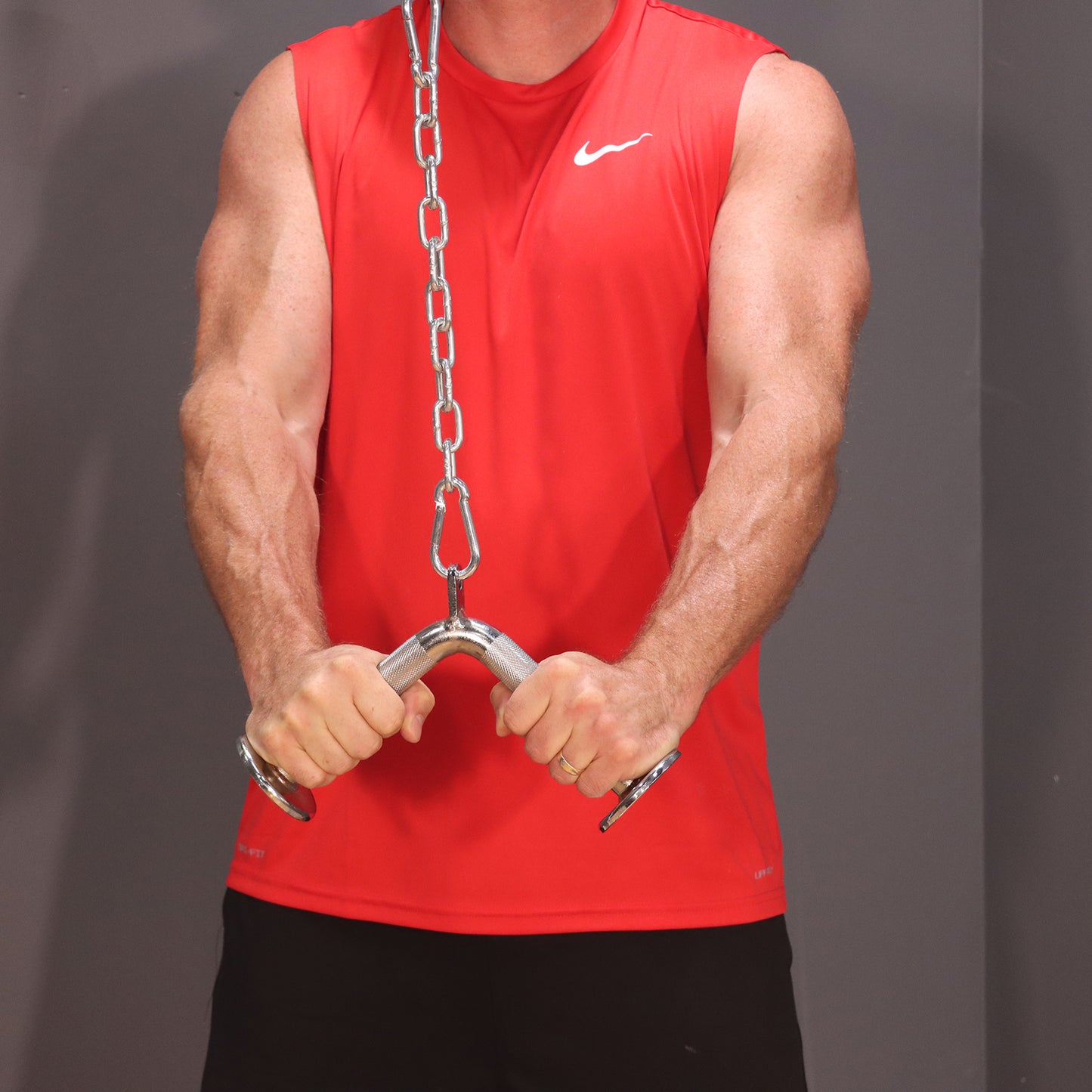 Chrome Tricep Bar-special offer