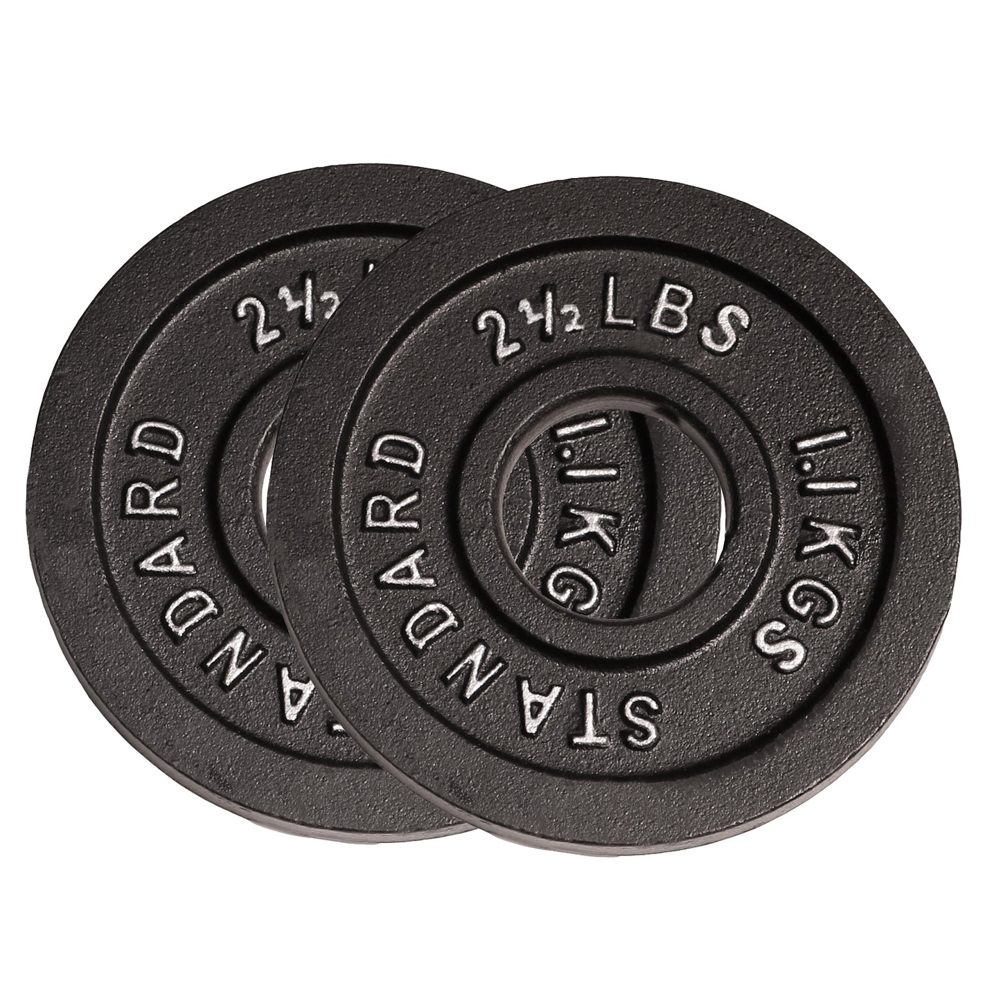 Deltech Fitness 2-1/2 lb Pair of Olympic Plates (OP-0025)