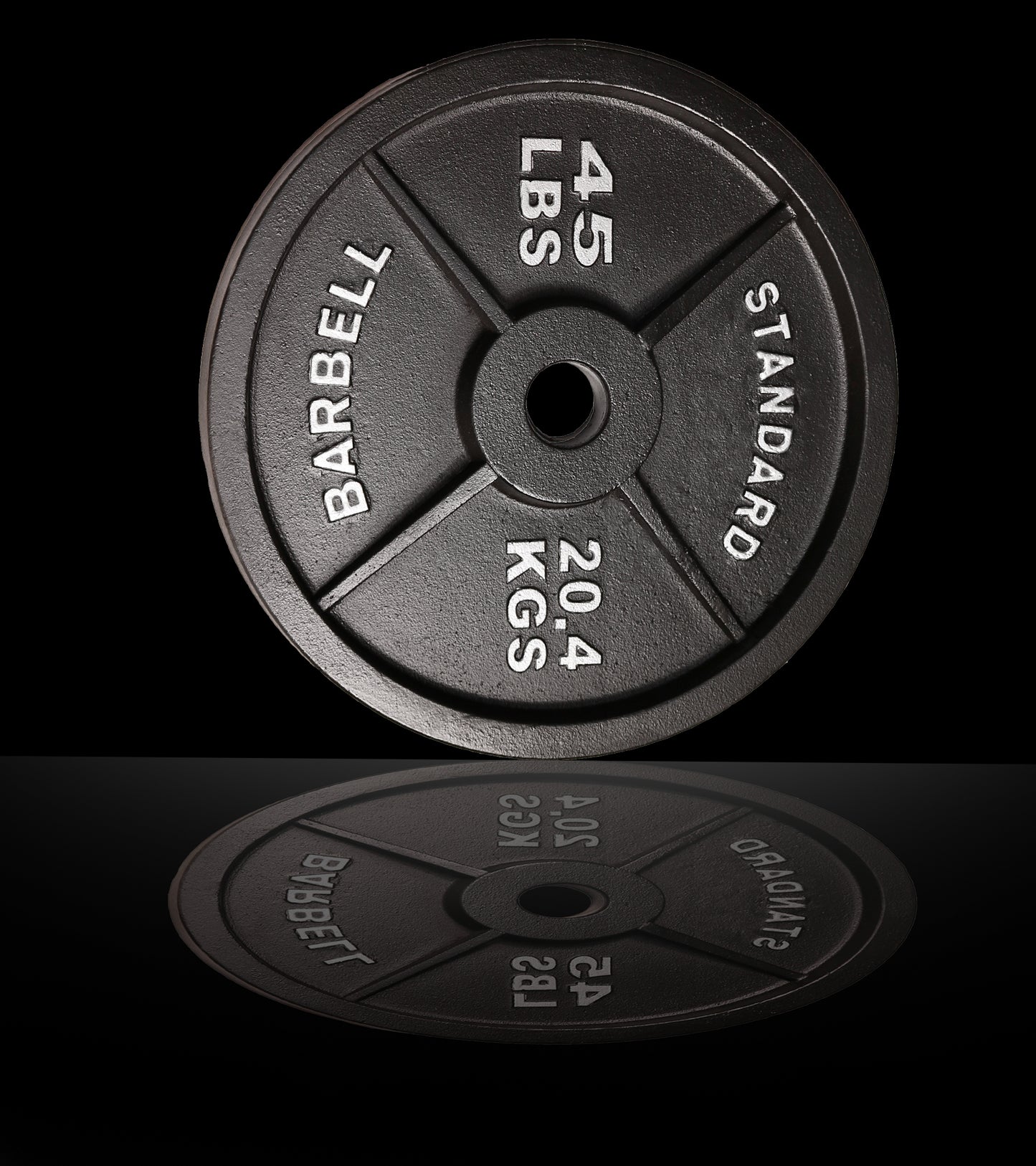 Deltech Fitness 45 lb Pair of Olympic Weight Plates (OP-045)
