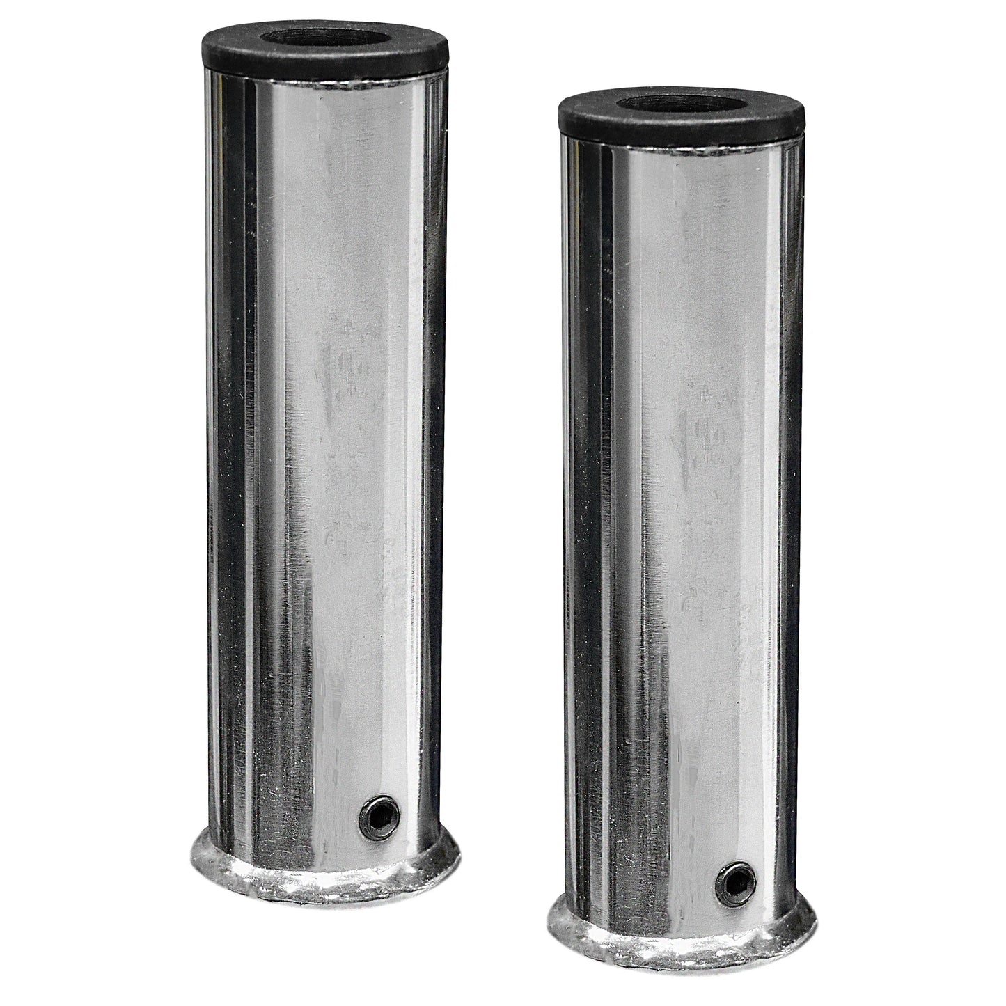 Deltech Fitness Pair Chrome Olympic Adapters (P718LX-P)