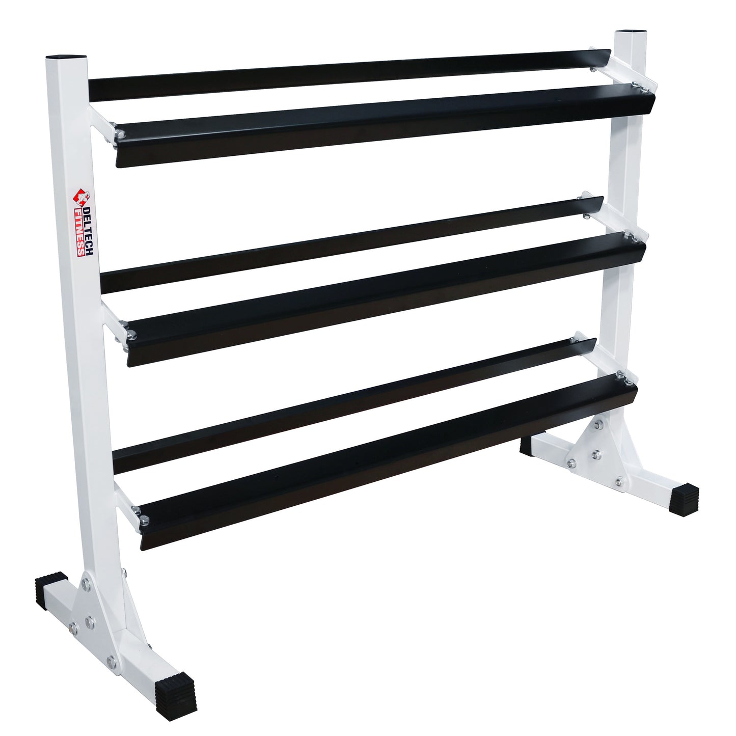 Deltech Fitness 55" Three-Tier Dumbbell Rack (DF516)