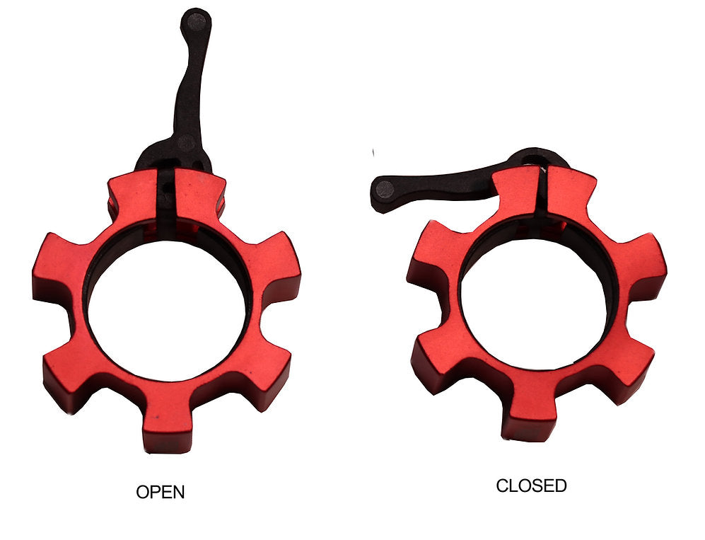 Aluminum Quick Release Olympic Collar Pair (AOC-100)