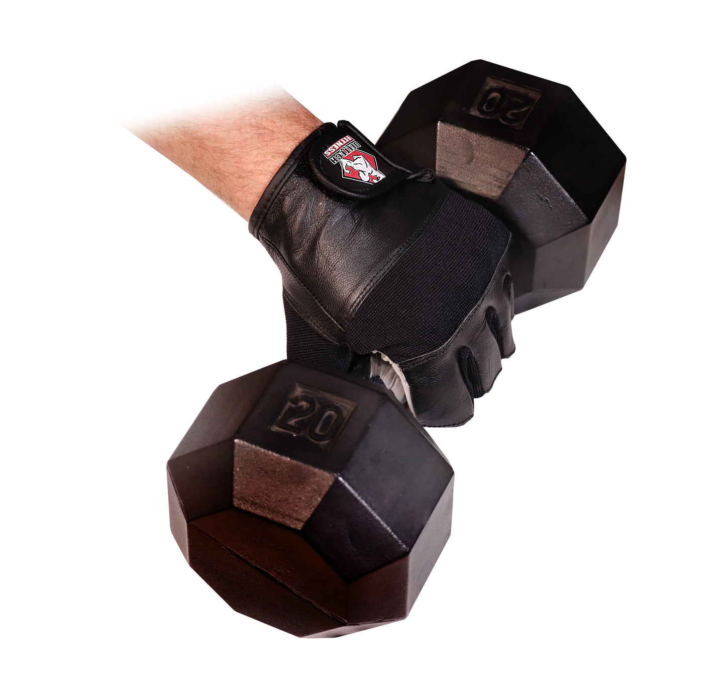 Deltech Fitness Heavy-Duty Weightlifting Gloves (LT-1013)
