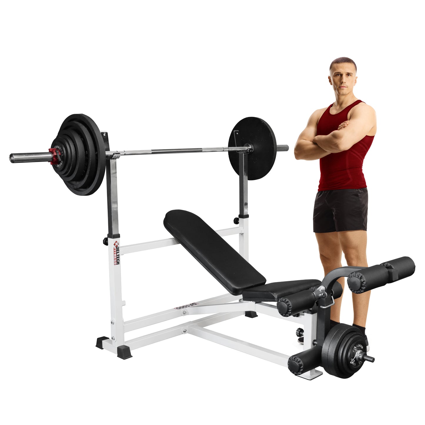 Deltech Fitness Olympic Weight Bench (DF1000)