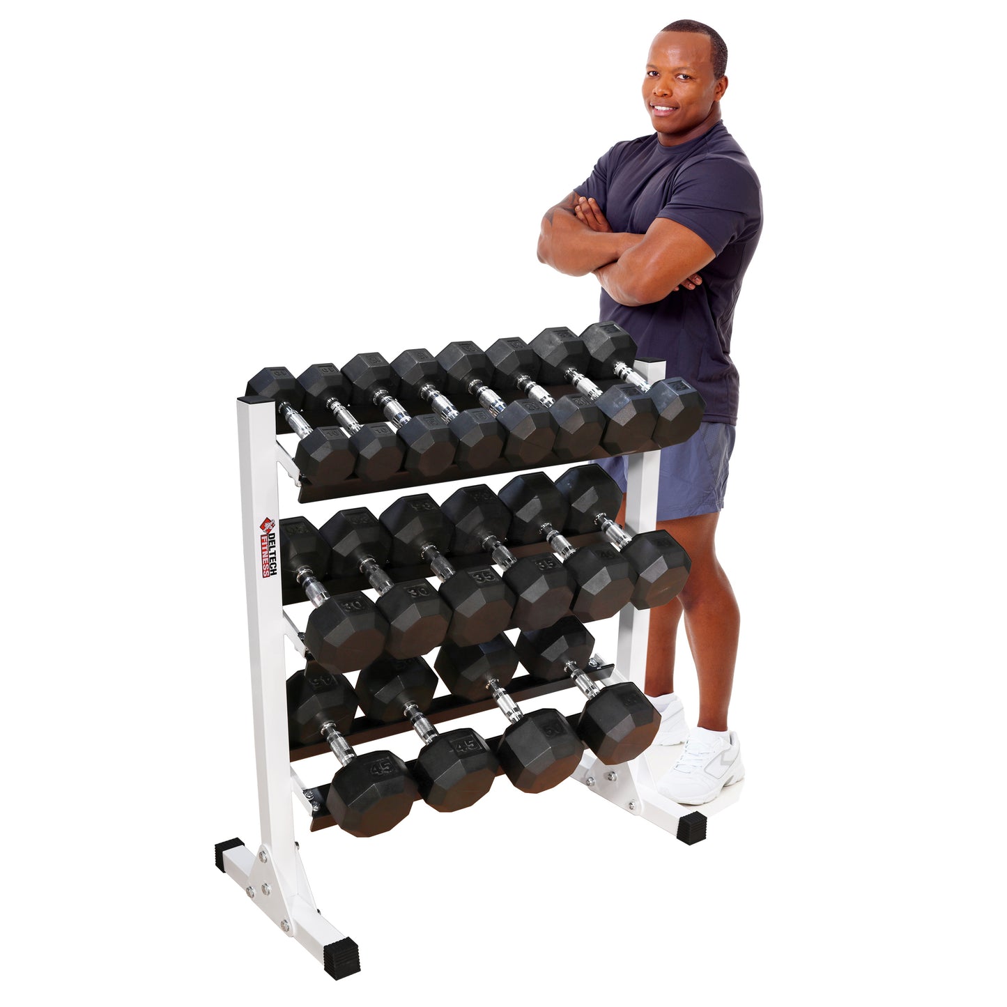 3 tier dumbbell rack