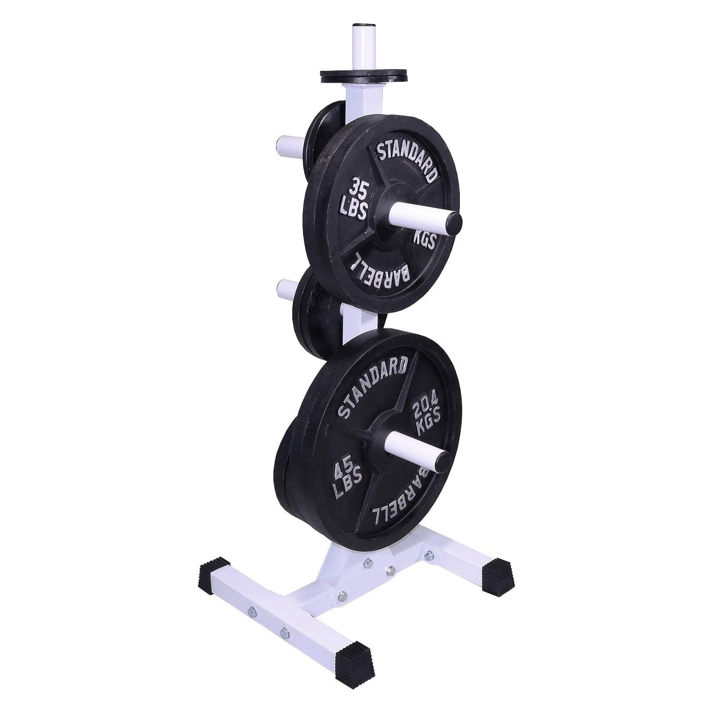 Deltech Fitness Heavy Duty Pro Olympic Weight Tree (DF7600)