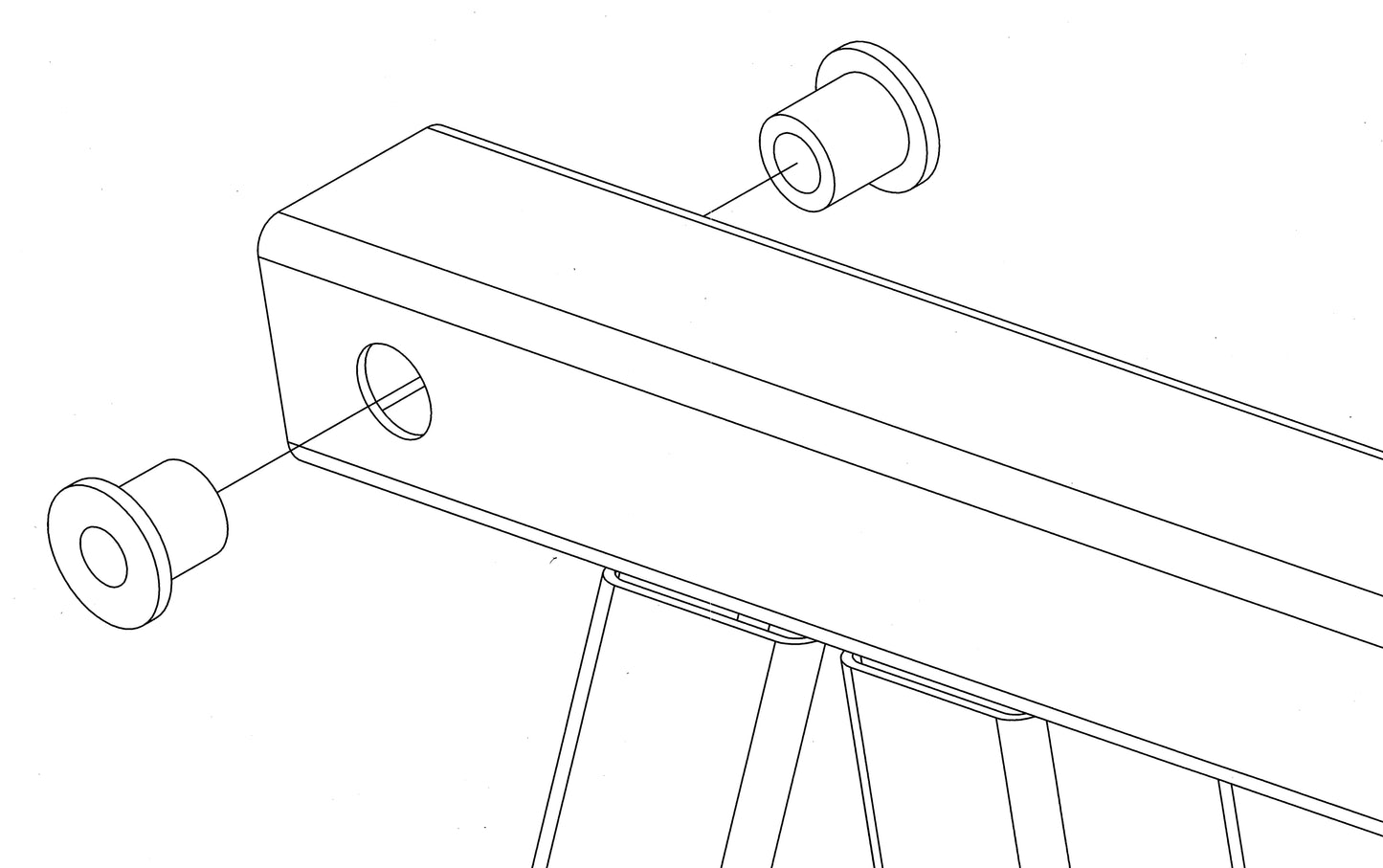 Pair of Bushings for DF807 Leg Swing