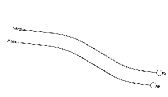 Replacement Cable Set for DF830 Lat Attachment