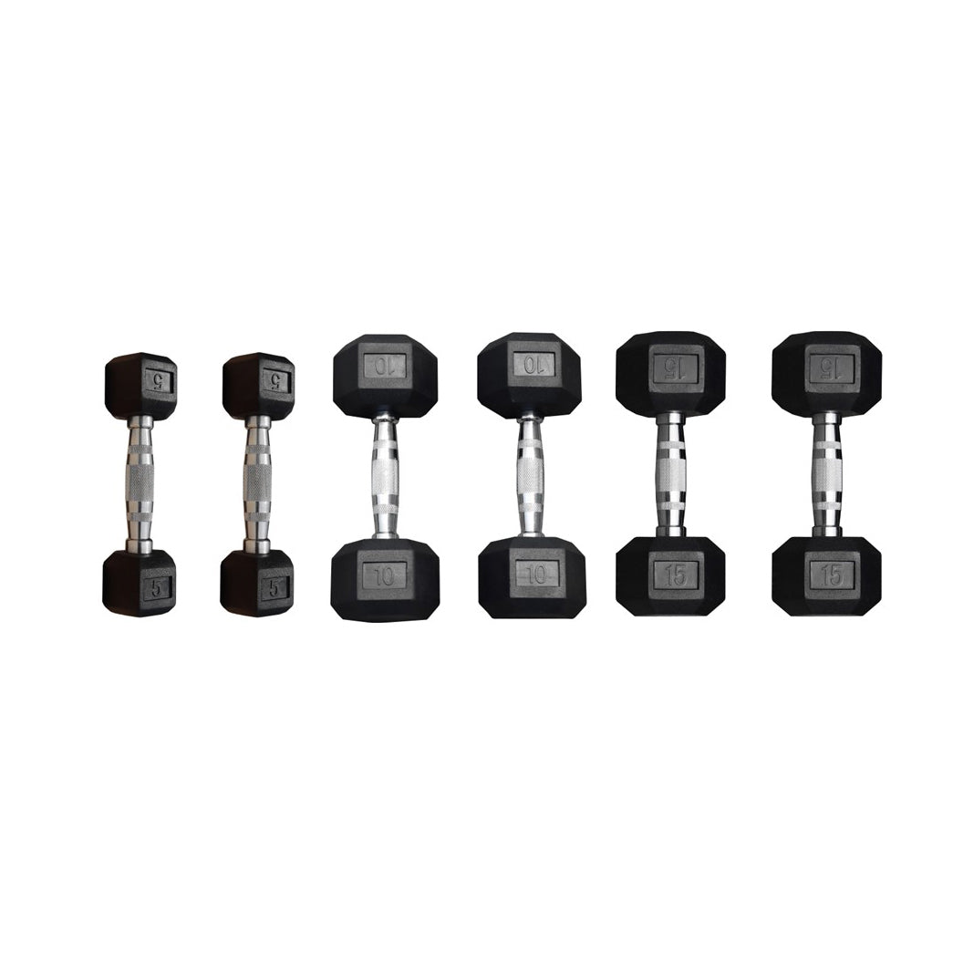 Rubber Dumbbells