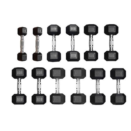 Hex Dumbbell set