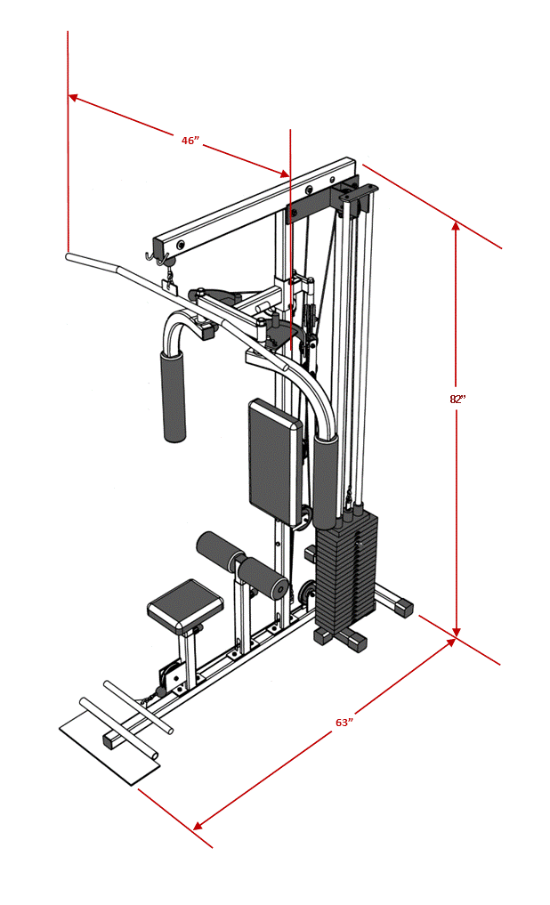 Ultimate Lat Pulldown Machine (HG935)