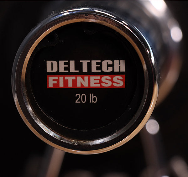 Deltech Fitness Olympic Preacher Curl Bar (EZ Curl Bar) OB-47