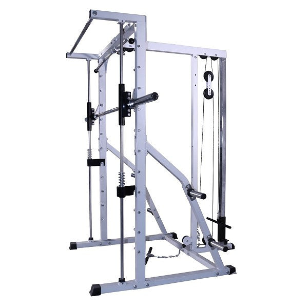 DF4900L Smith Machine with Lat Side View