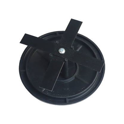 4-1/2" Round Pole Cap by Deltech Manufacturing