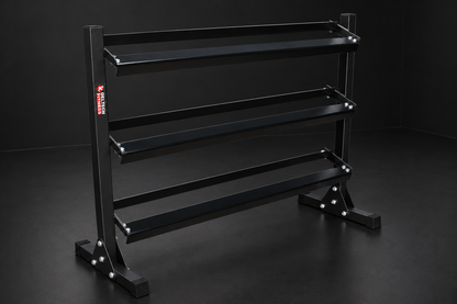 Deltech Fitness 55" Three-Tier Dumbbell Rack (DF516)