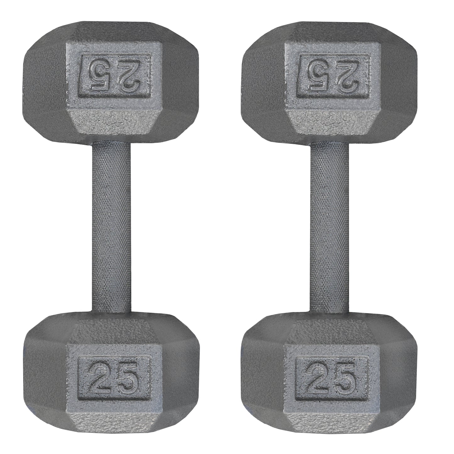 Deltech Fitness 25 lb Dumbbell Pair (DBP-025)