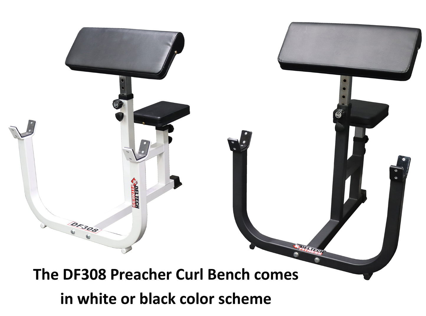 Deltech Fitness Preacher Curl Bench (DF308)
