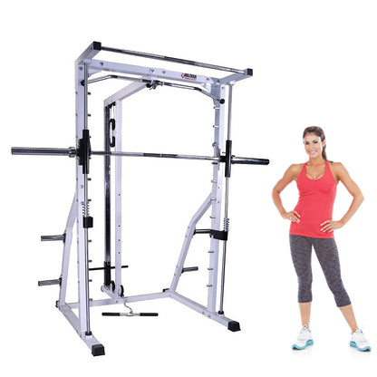 Linear Bearing Smith Machine with Lat Attachment (DF4900L)