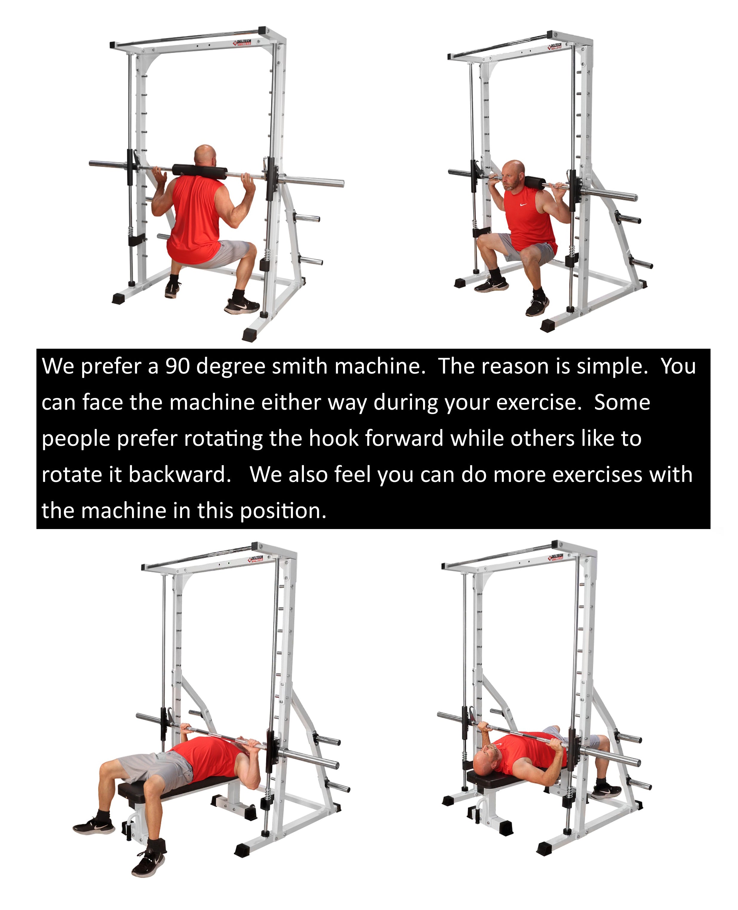 Deltech fitness linear bearing smith machine sale