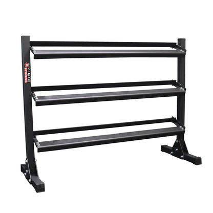 Deltech Fitness 55" Three-Tier Dumbbell Rack (DF516)