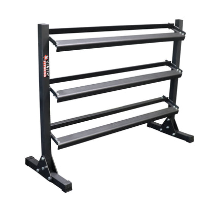 Deltech Fitness 55" Three-Tier Dumbbell Rack (DF516)