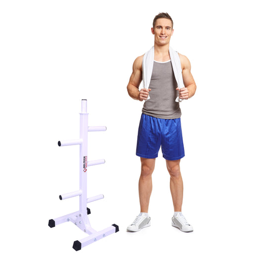 Deltech Fitness Heavy Duty Pro Olympic Weight Tree (DF7600)
