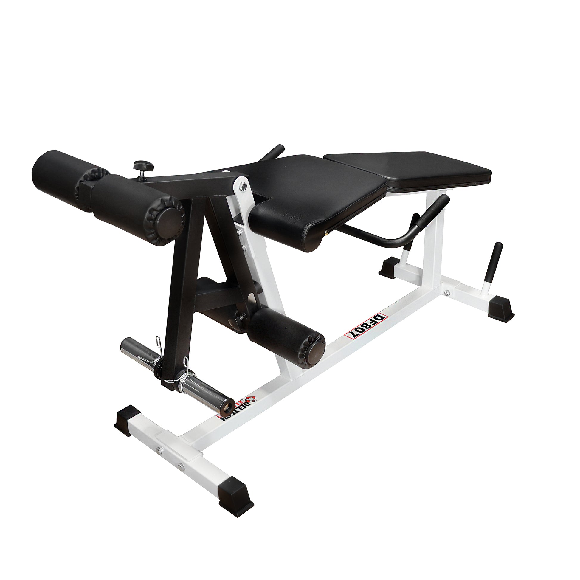 Leg exercise bench front view