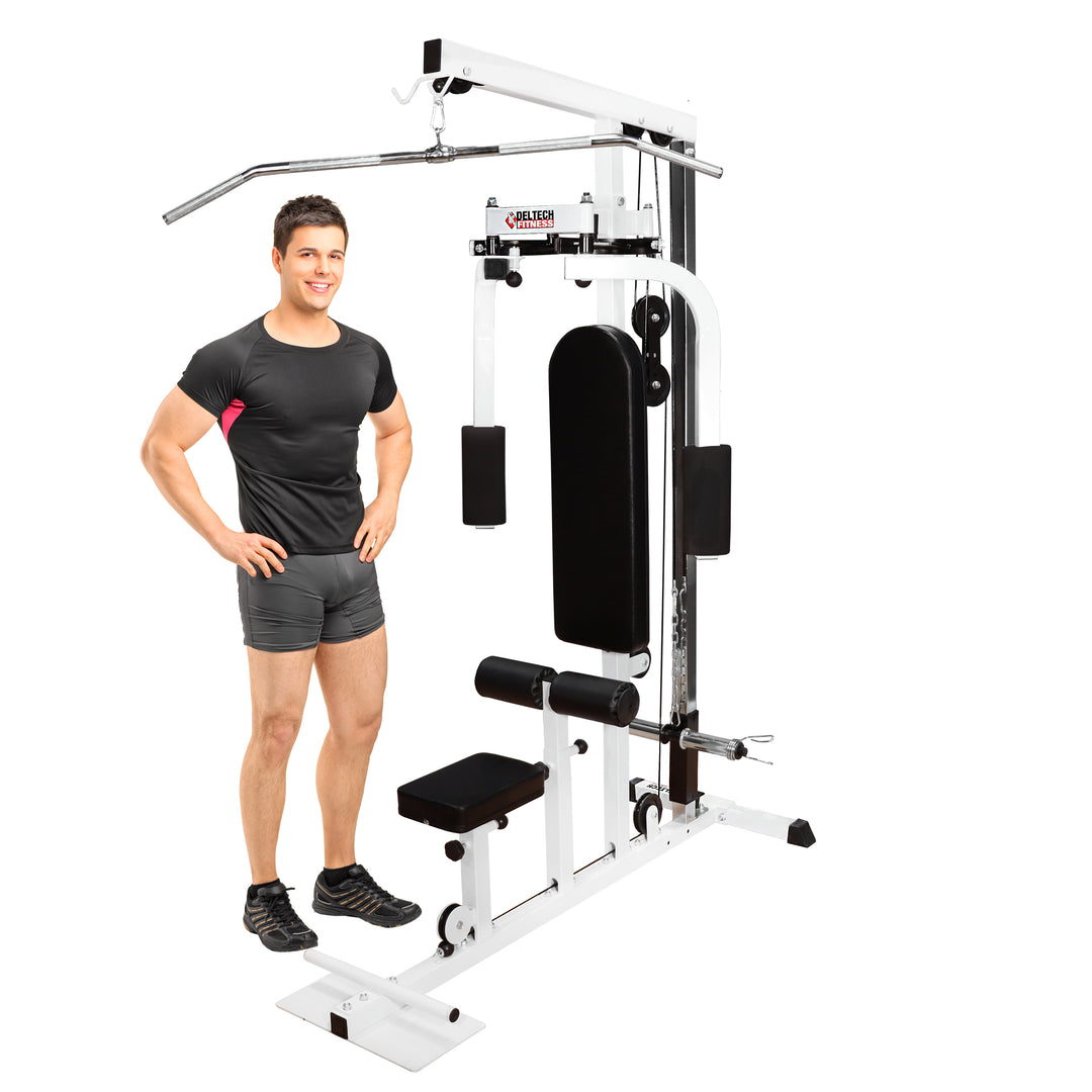 Lat Pull Down Machine with Pec Dec (DF930) – Deltech Fitness