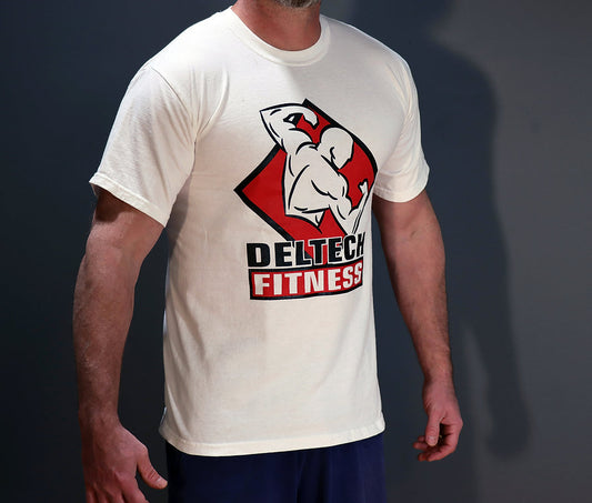 Deltech Fitness White T-Shirt (DFTS-WHITE)