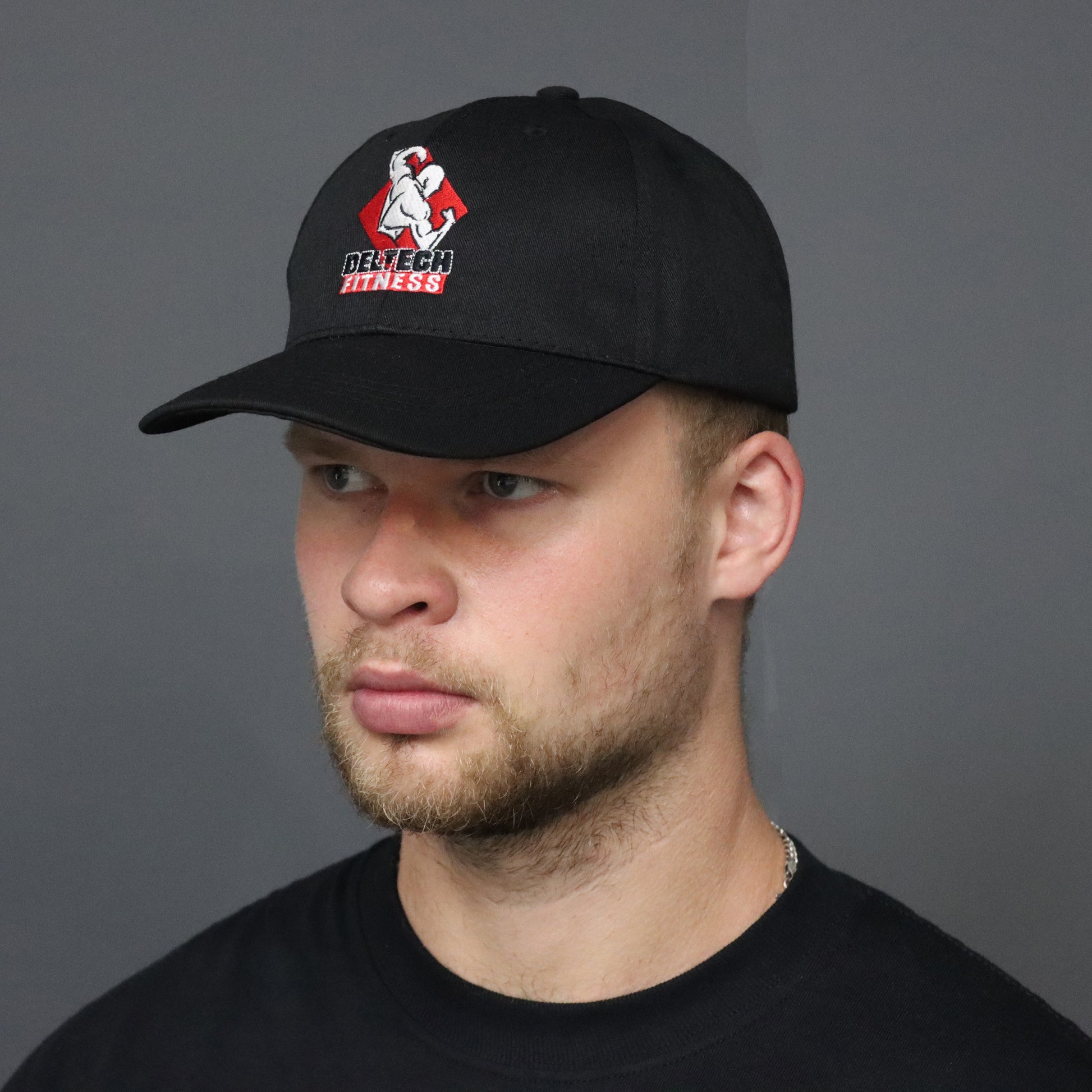 Deltech Fitness Black Lightweight Hat (DFHAT) - Main Image