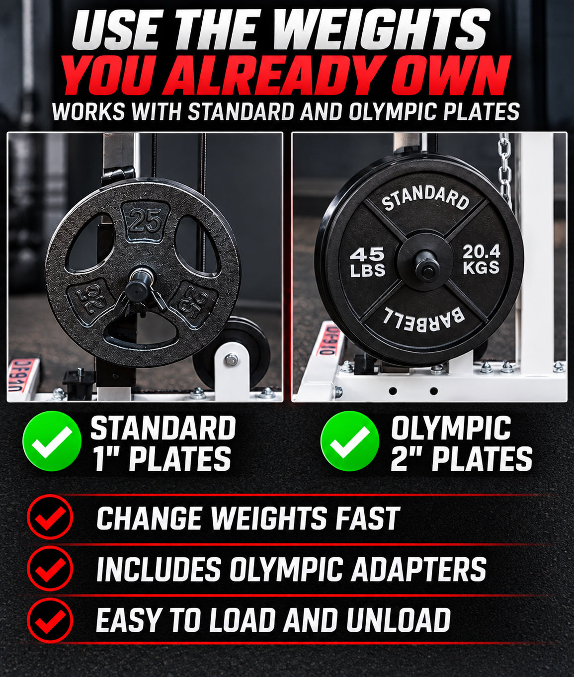 Deltech Fitness Lat/Row Machine (DF910)