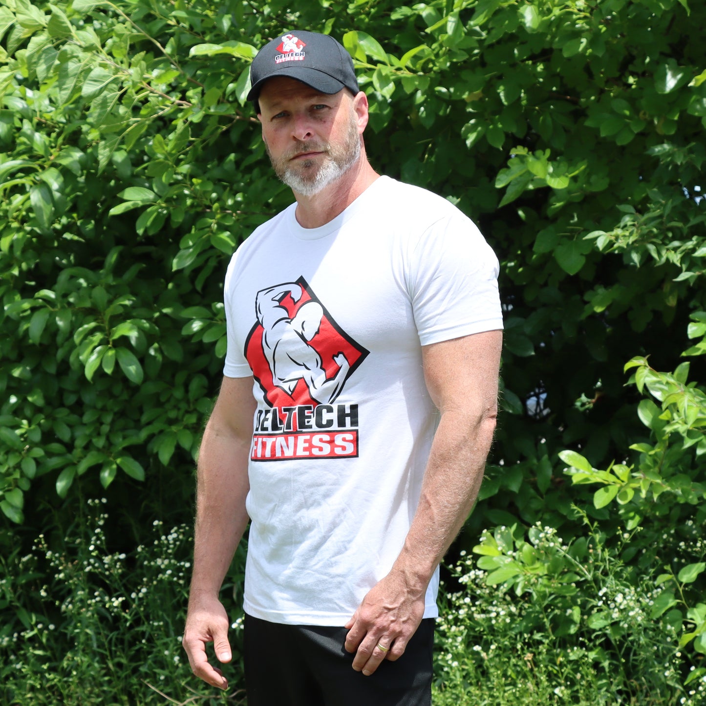 Deltech Fitness White T-Shirt (DFTS-WHITE)