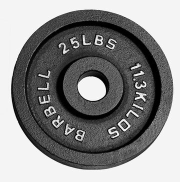 Disque De Musculation Simple 25 Lb – Olympic Deep Dish – Fitness Gear