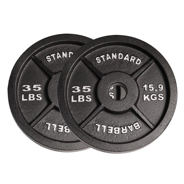 Deltech Fitness 210 lb Olympic Weight Set (OS-210)